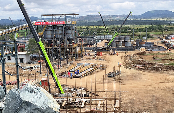 Construction of spodumene processing plant.jpg Construction of spodumene processing plant.jpg